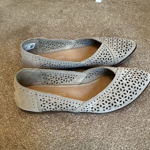 TOMs Scalloped Flats